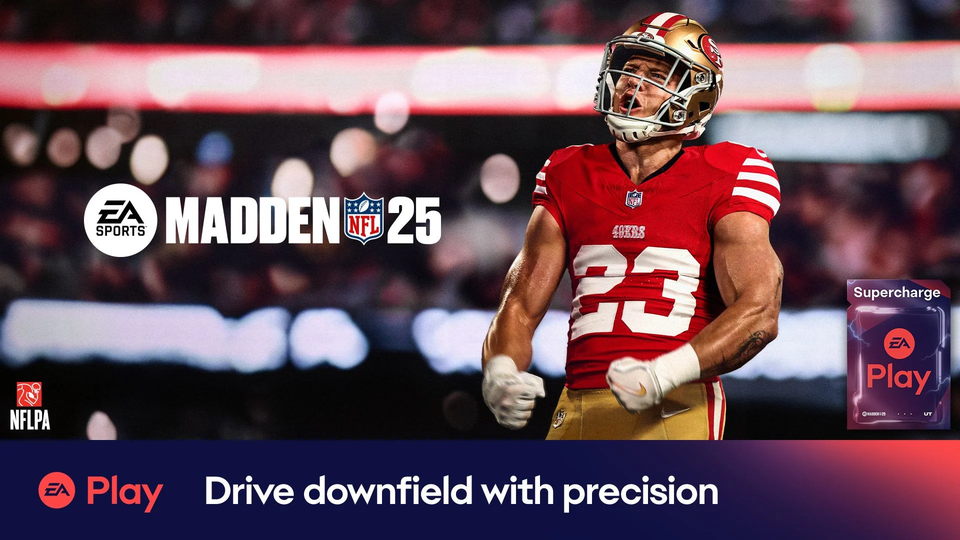 تصویر تبلیغاتی معرفی Madden NFL 25 در EA Play، منتشرشده در Xbox Wire