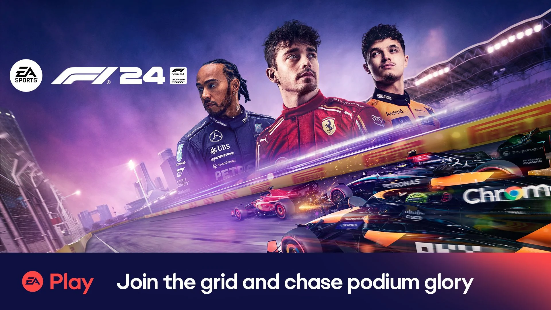 تصویر تبلیغاتی معرفی F1 24 در EA Play از Xbox Wire