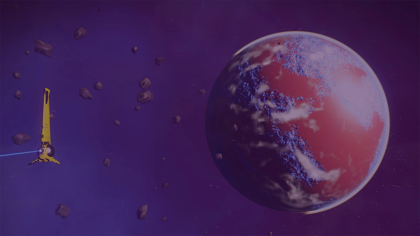 تصویر رسمی بخش ساخت پایگاه No Man's Sky در معرفی نسخه نسل جدید