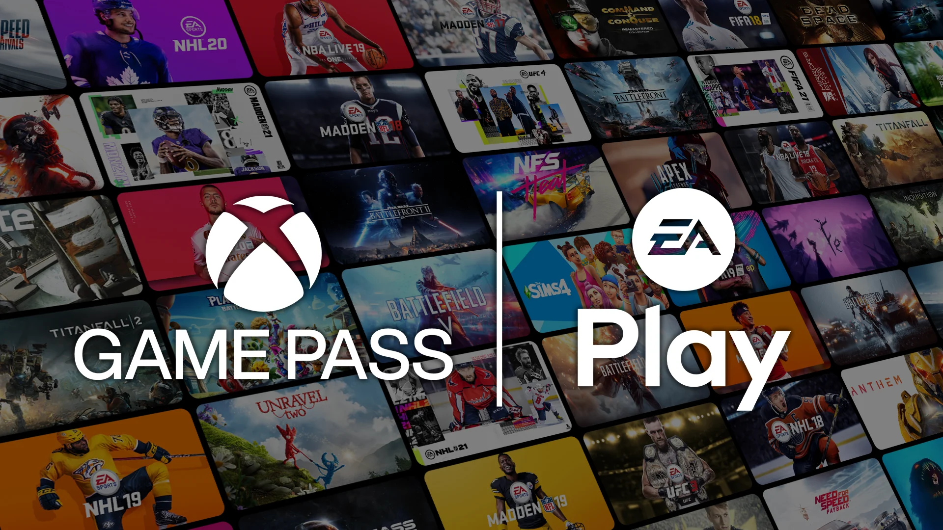 آرت‌ورک معرفی EA Play از صفحه رسمی PC Game Pass